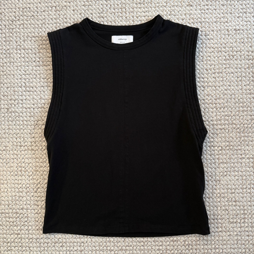 Sold Out NYC The Gimme That Shoulder Tee in Black Size Medium